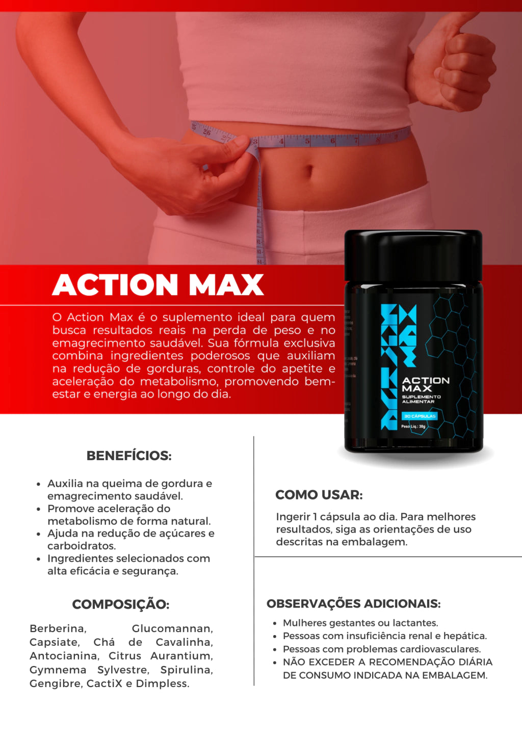 ACTION MAX AZUL