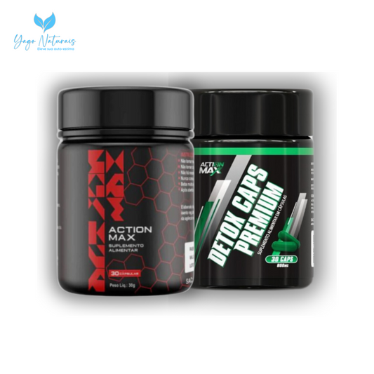 ACTION MAX + DETOX CAPS PREMIUM